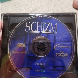 Vintage Schizm PC Game 5 Disk Set